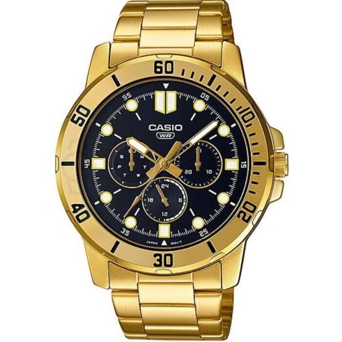 CASIO MTP-VD300G-1EUDF OROLOGIO UOMO ACCIAIO DORATO 43mm SOTTOCOSTO
