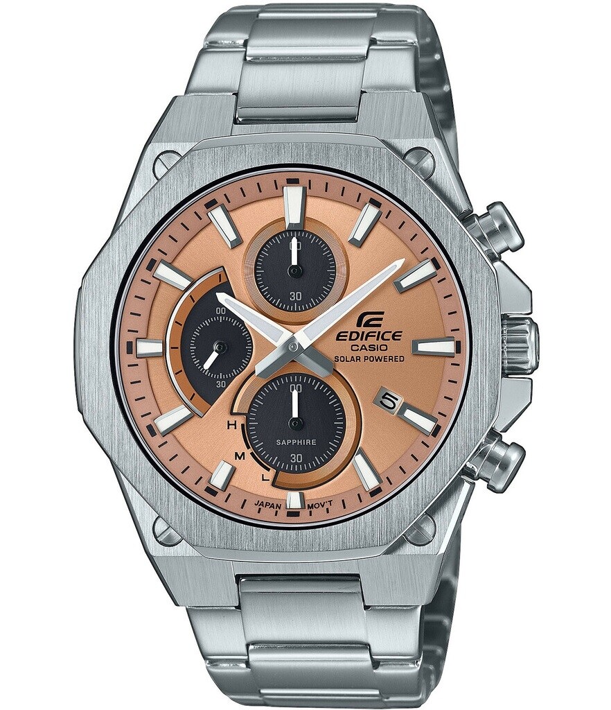 CASIO EDIFICE Mod. CHRONOGRAPH SLIM SAPPHIRE - COPPER New! 13853755