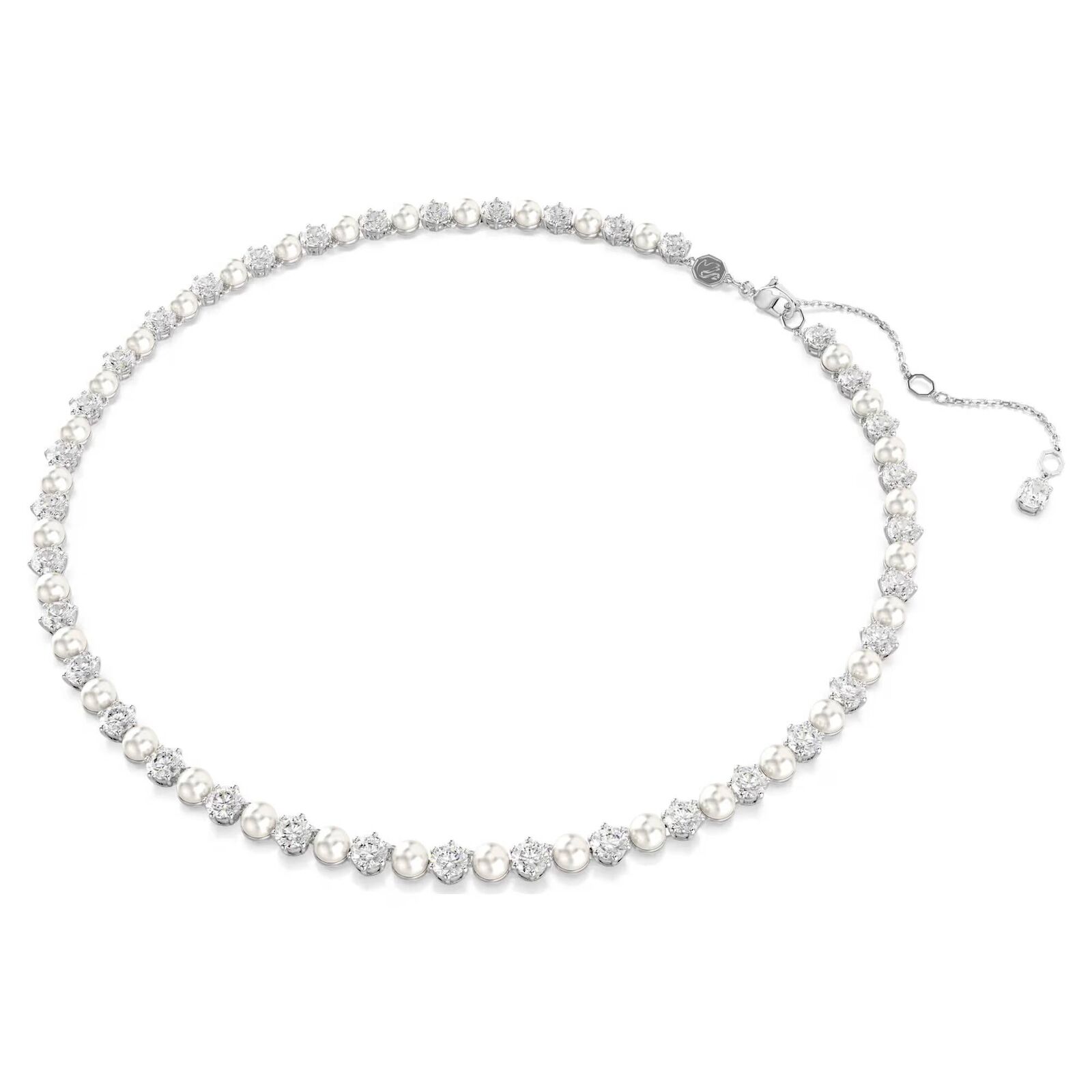 Collana Swarovski Matrix Tennis 5689623 necklace Cristalli Perle Girocollo