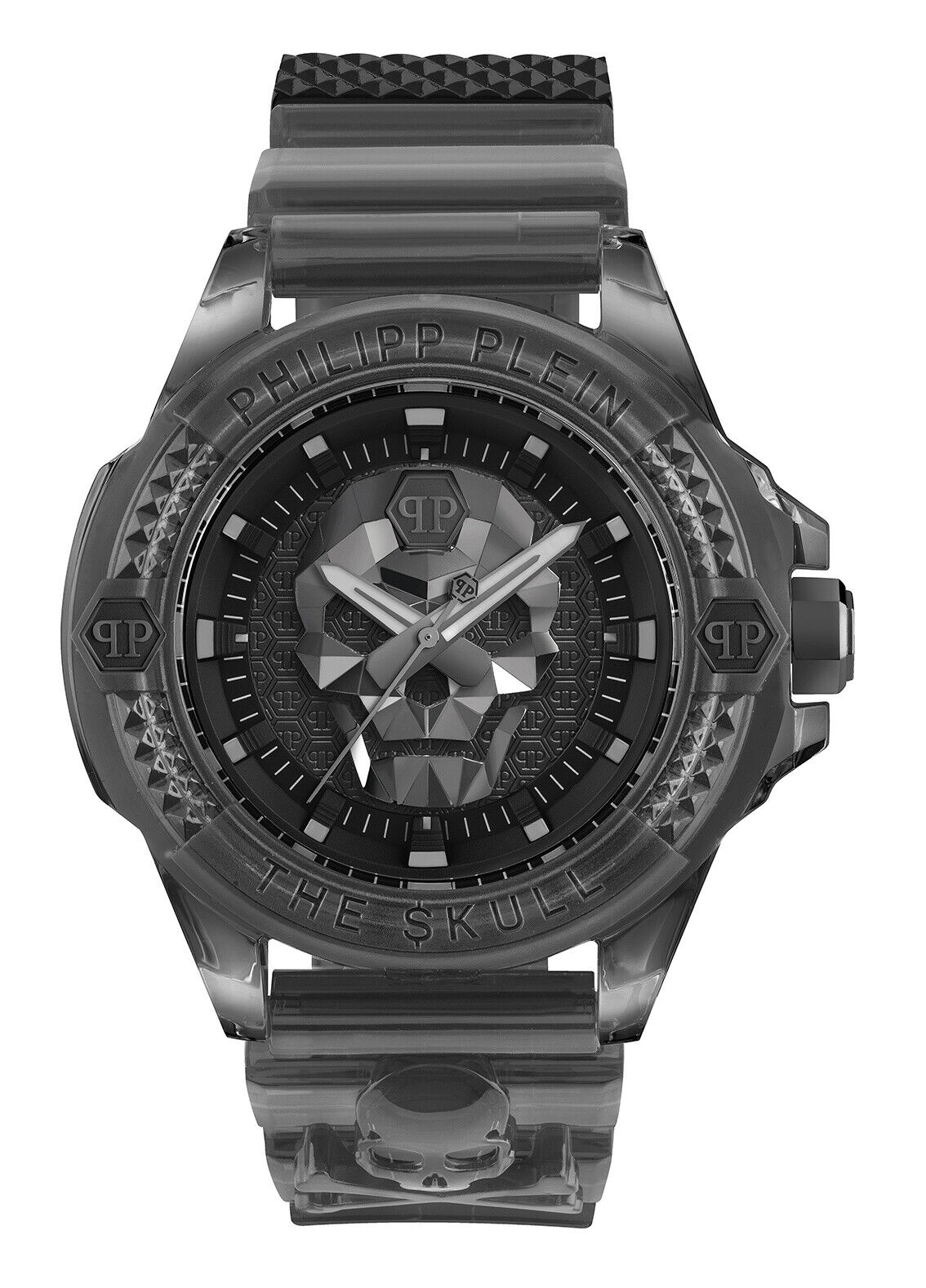 Orologio Uomo PHILIPP PLEIN SKULL SYNTHETIC PWWAA0523 Silicone Nero