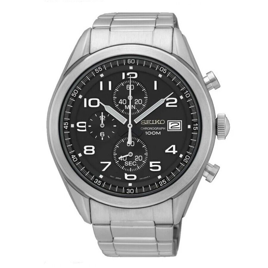 SEIKO Neo Sport Chrono SSB269P1 Orologio Quarzo 100m Bracciale Acciaio