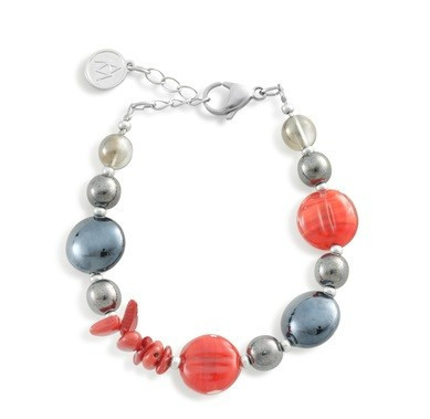 BRACCIALE ANTICA MURRINA SAUVAGE ROSSO