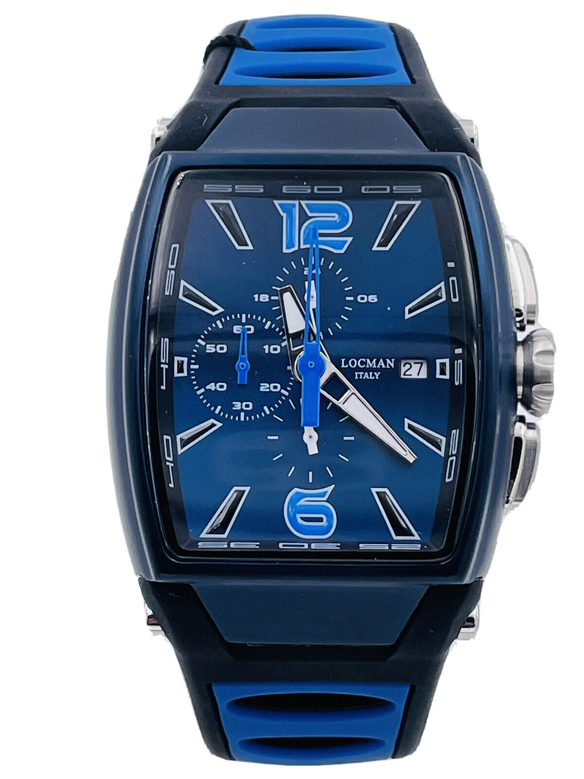 Orologio Locman Tremila Crono 550KKBL/575 Titanio/Gomma  Scontatissimo Nuovo