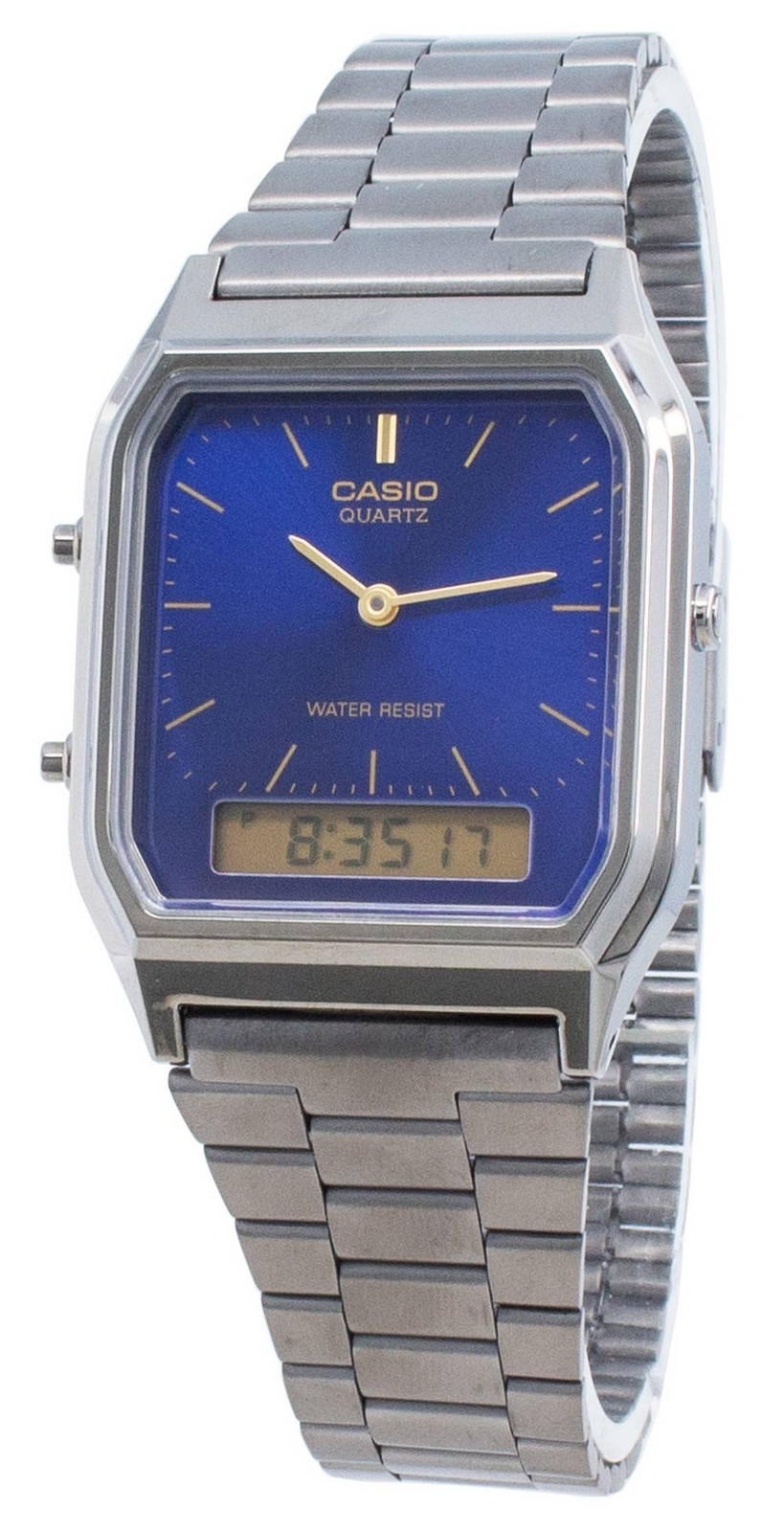 Orologio unisex Dual Time Casio Quartz AQ-230GG-2A