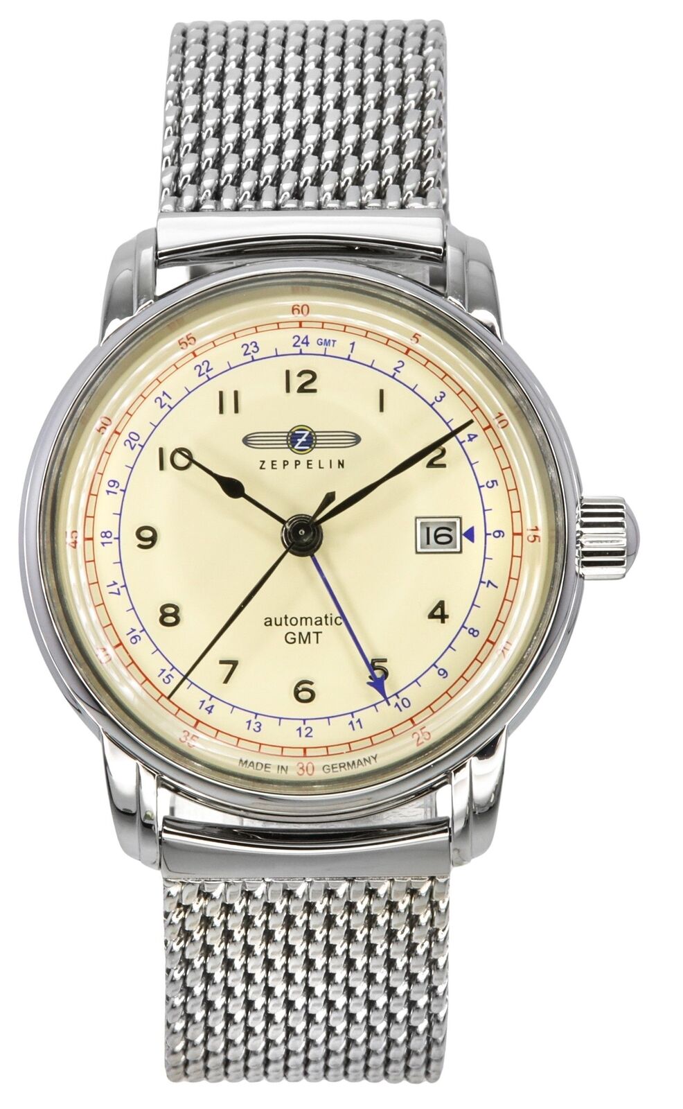 Orologio da uomo Zeppelin LZ 126 automatico casual Z7668M5 50M