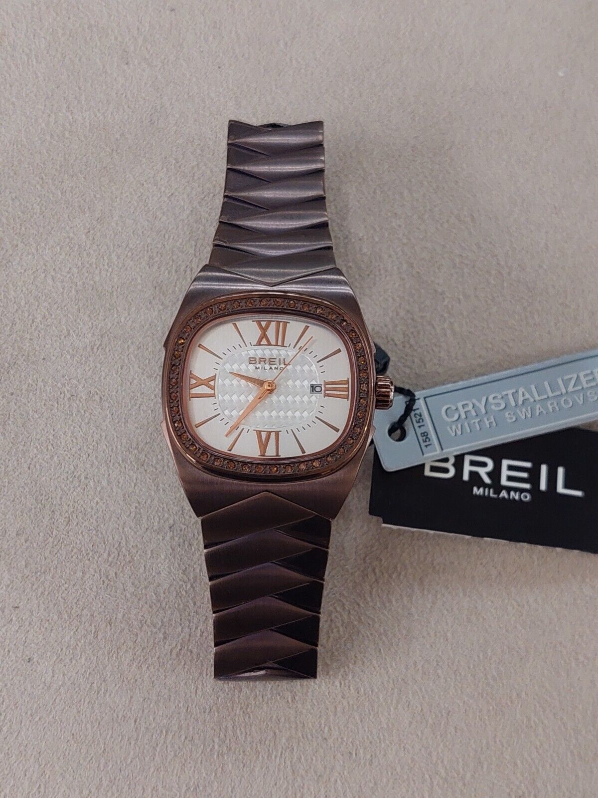 Orologio Breil Milano BW0291 Acciaio Donna 32mm Quarzo Swarovski