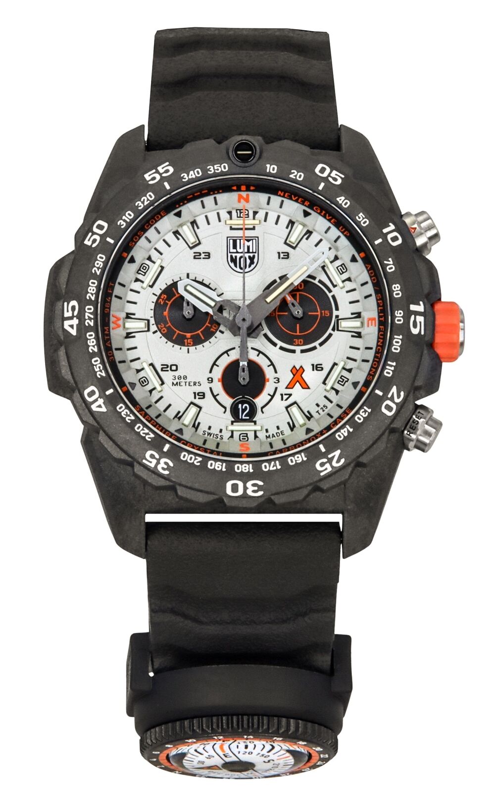 Orologio da uomo Luminox Bear Grylls Survival Quartz Diver&#39;s XB.3748 300M
