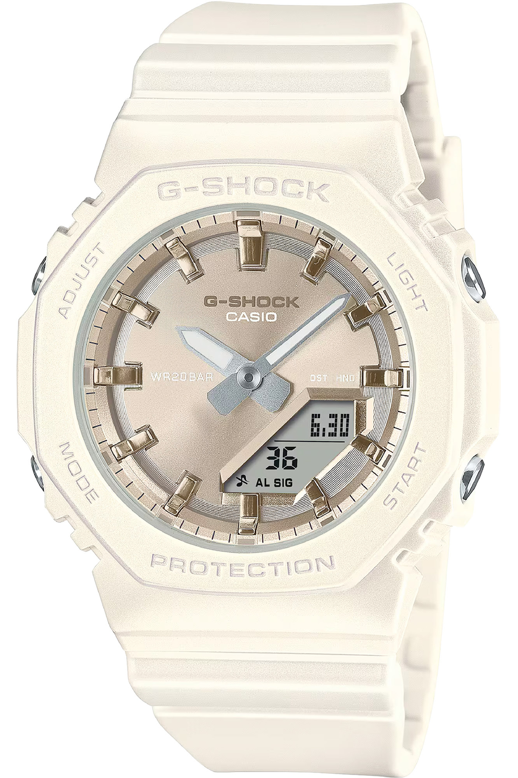 Orologio CASIO  GMA-P2100ST-7AER da Unisex  Bianco in Resina