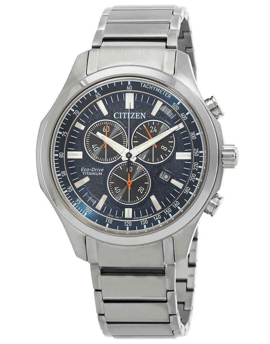 Orologio da uomo Citizen Eco-Drive Cronografo solare AT2530-85L 100M