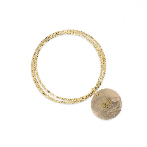 BRACCIALE UNOAERRE DONNA RIGIDO CON RIFINITURA DIAMANTATA