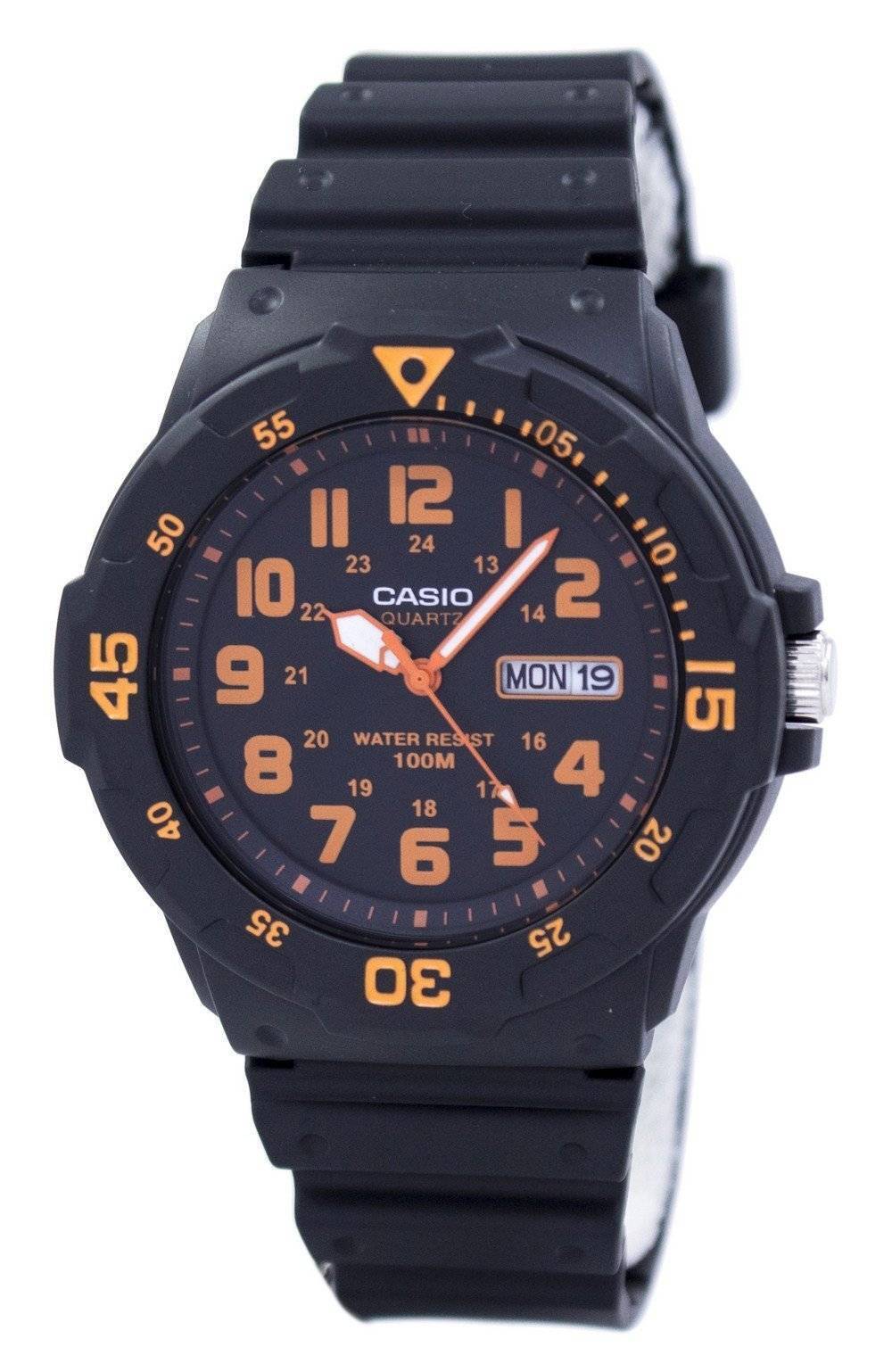 Casio Quartz Analog Black Dial MRW-200H-4BVDF Men's Watch