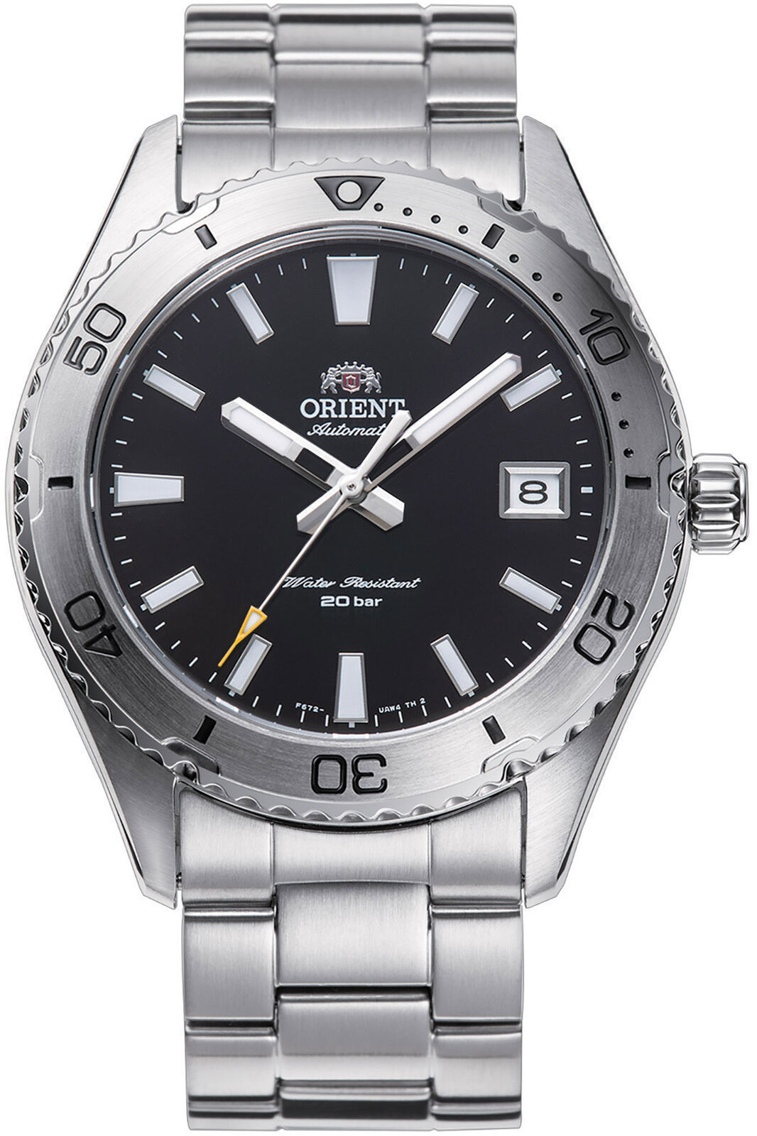 Orologio ORIENT RA-AC0Q01B10B da Uomo Nero in Acciaio