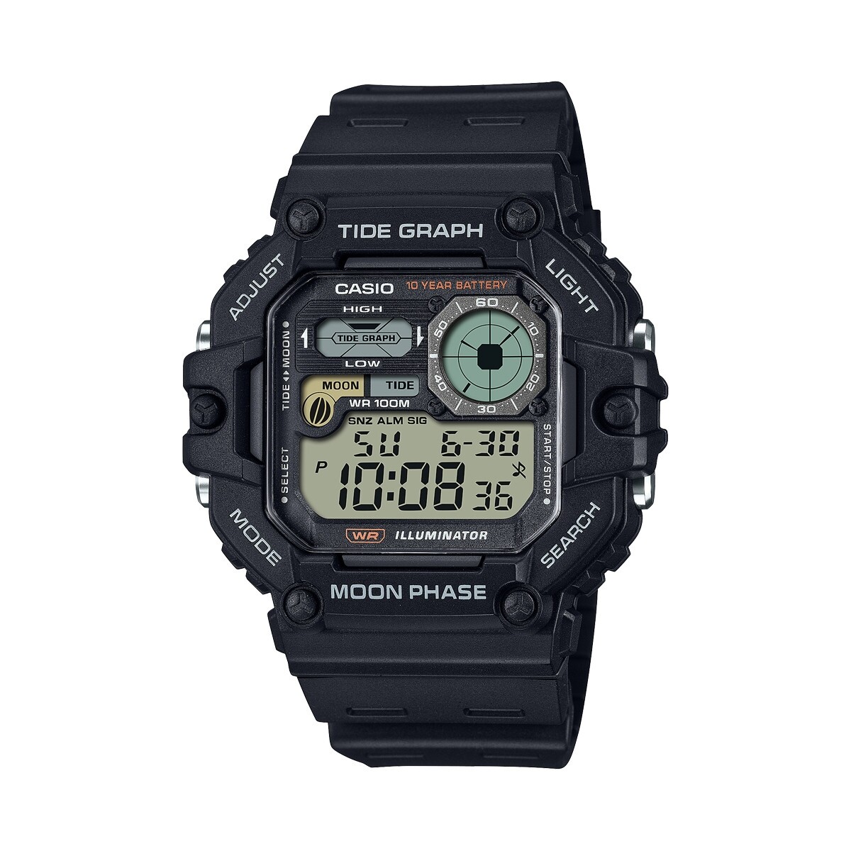 CASIO SPORT Mod. ILLUMINATOR TIDE GRAPH 13853755