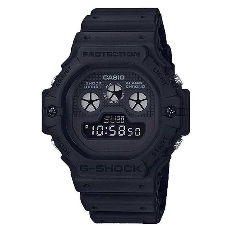 CASIO G-Shock DW-5900BB-1 Matt Retro Classic Digitale Total Black