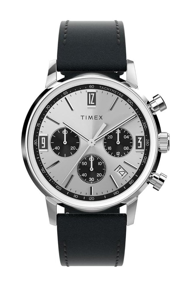 Timex Marlin Chronograph 40mm Orologio con cinturino in pelle TW2W10300