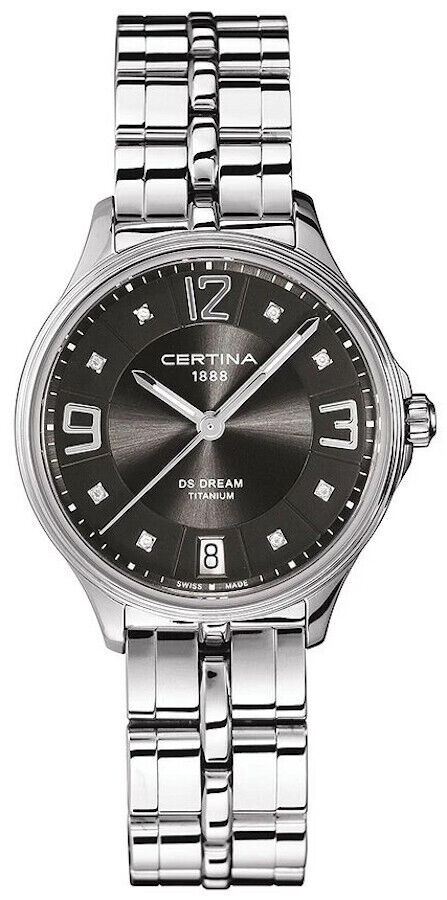 Certina DS Dream Diamonds C021.210.44.086.00 Orologio Donna Al quarzo