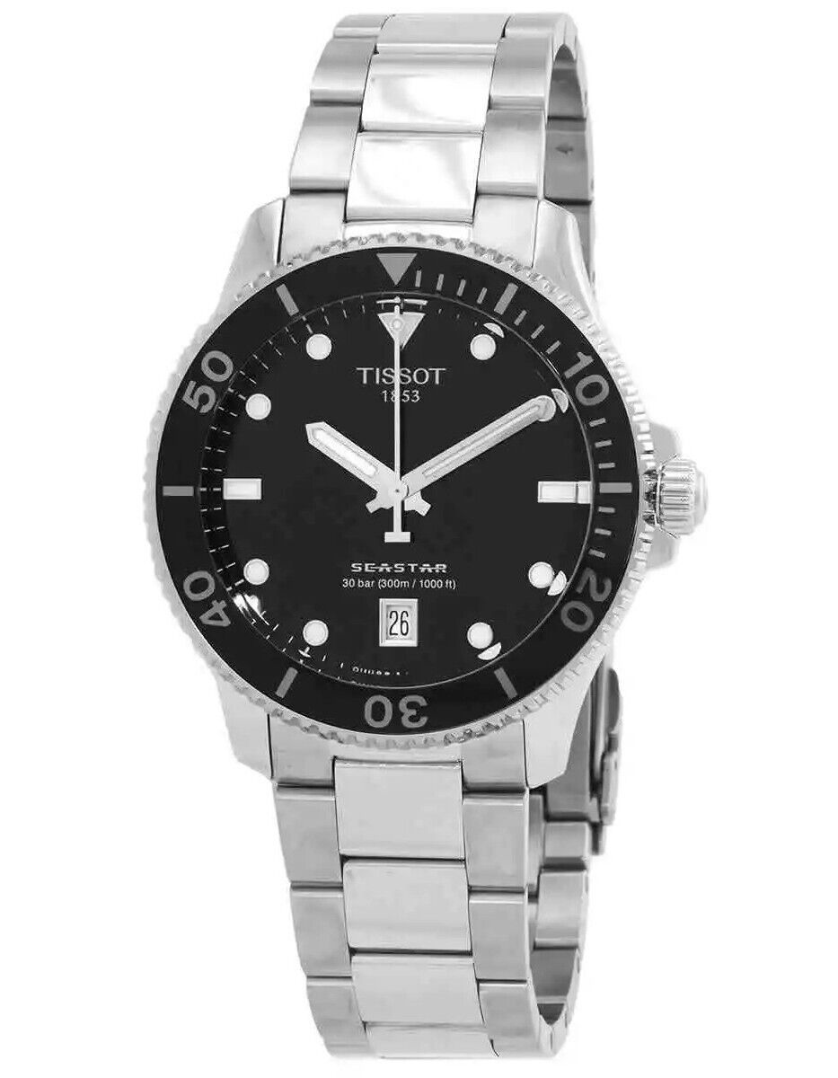 Orologio da uomo Tissot The Seastar 1000 Quartz Diver&#39;s T120.410.11.051.00