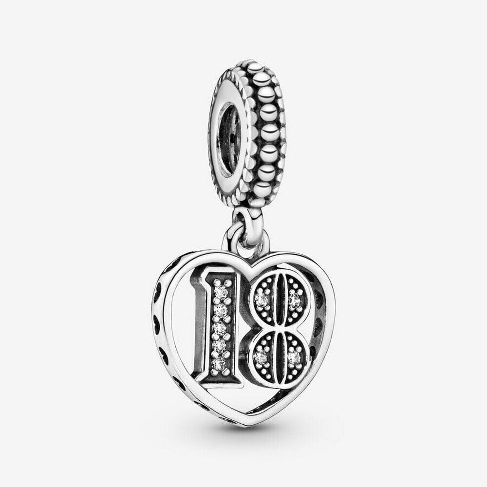 Charm Pendente 18 Anni donna Pandora 797262CZ Argento 925 Zirconi