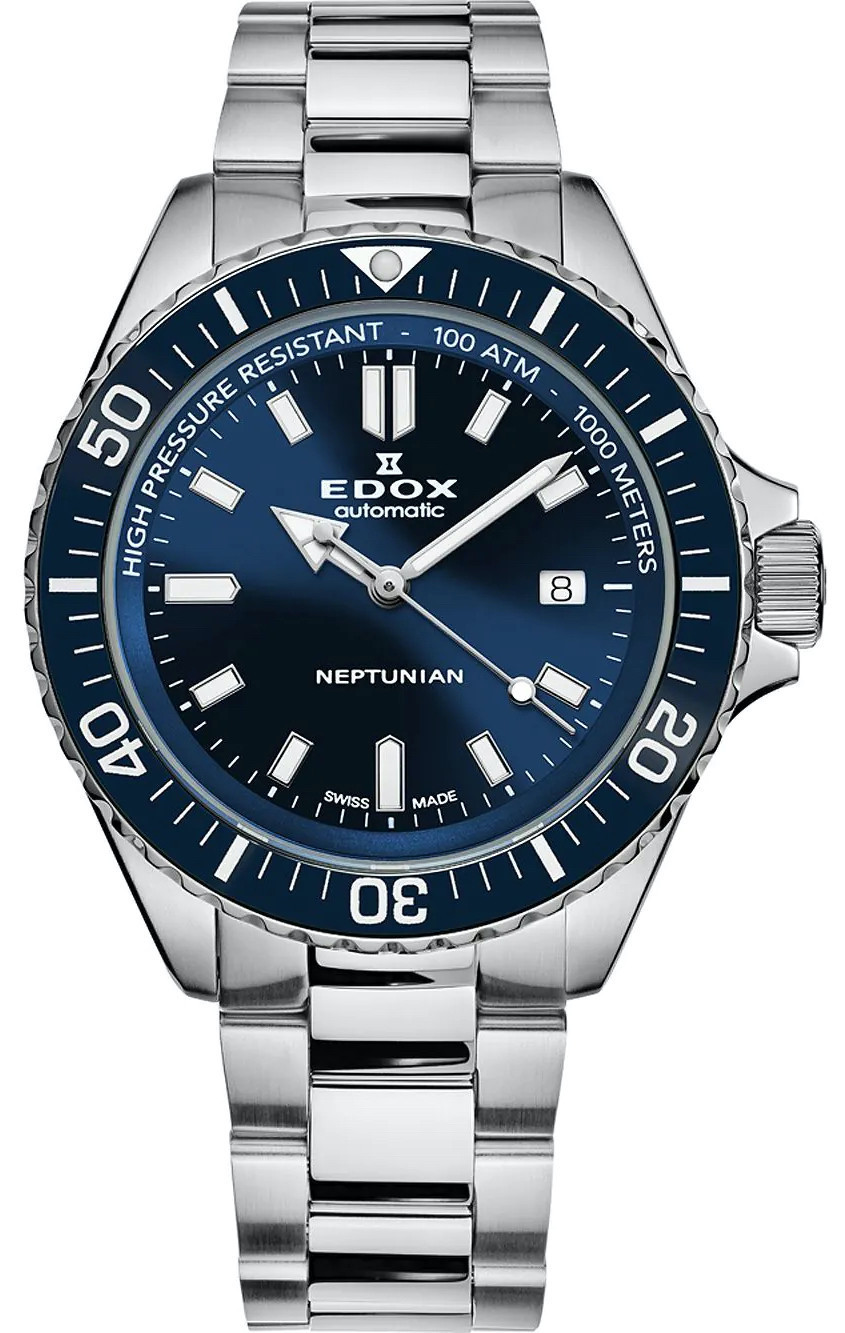 EDOX Skydiver Neptunian 80120-3BUM-BUF Orologio Uomo Meccanico