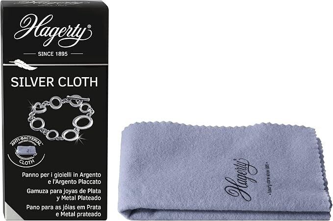 Hagerty Silver Cloth Panno detergente per gioielli 36x30cm