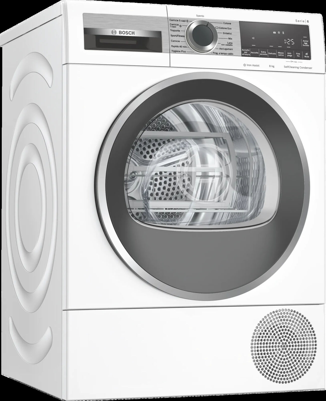 Bosch Asciugatrice 9 Kg Classe A++ con Pompa di Calore Bianco WQG24109IT