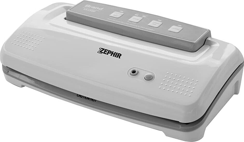 Zephir Macchina per sottovuoto automatica Potenza 100 watt Grigio ZHC313