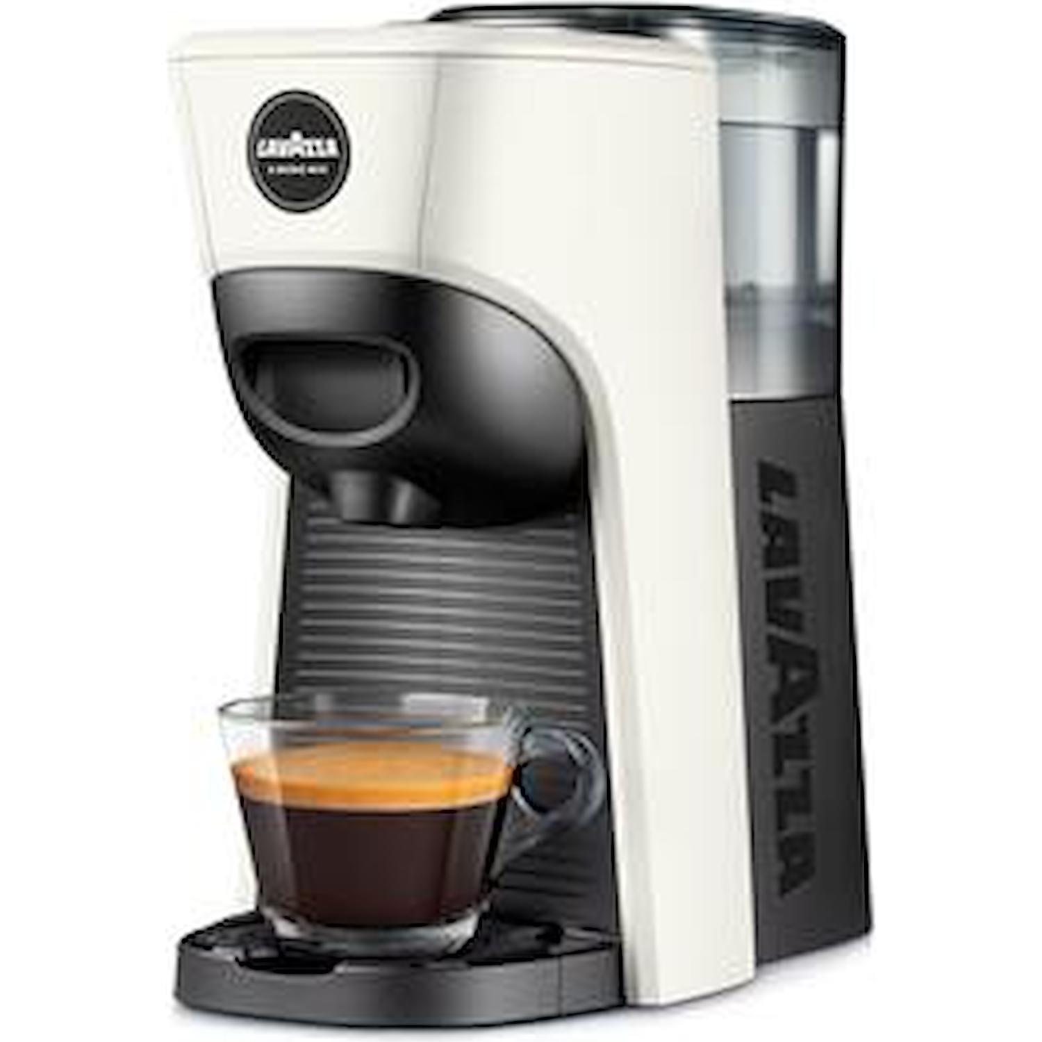 Macchina caffe' espresso Lavazza new Tiny eco white bianco
