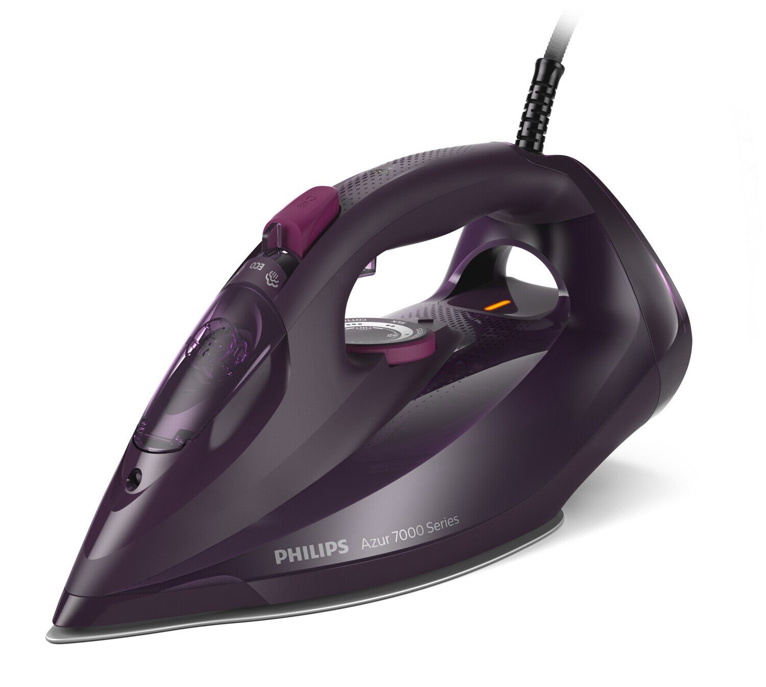 Ferro da Stiro a Vapore 3000W Vapore Verticale Viola Scuro DST7061/30 Philips