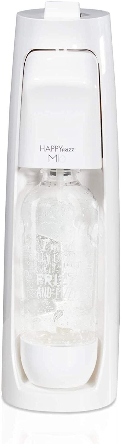 Gasatore di Acqua HAPPY FRIZZ MIO WHITE BIANCO MIO00 BPA free NUOVO