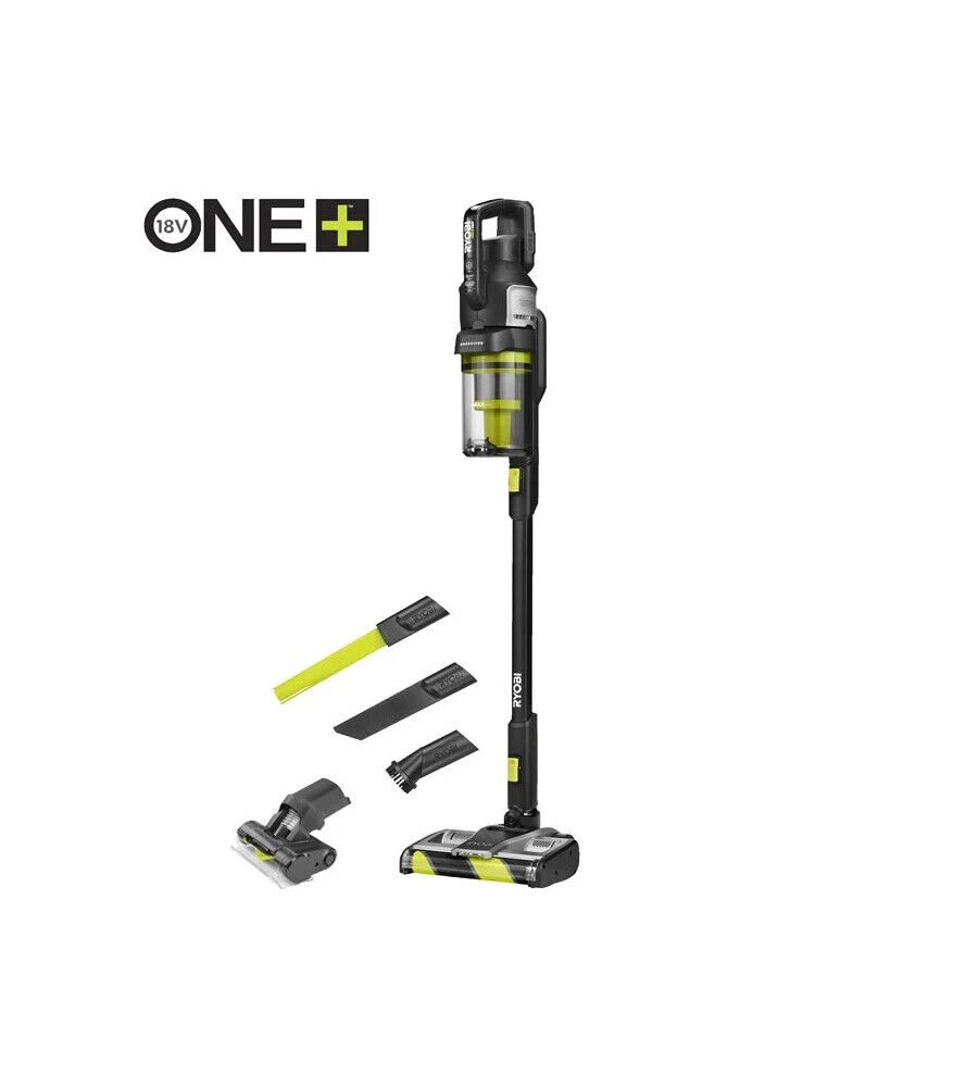 ASPIRAPOLVERE ANTIGROVIGLIO BRUSHLESS RYOBI "RASV18BL-0" SOLO CORPO MACCHINA ...