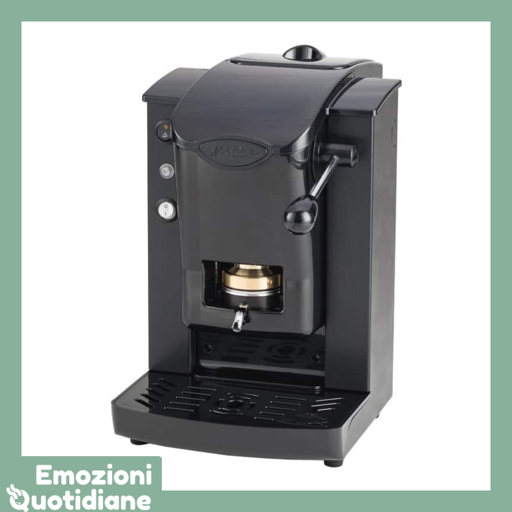 Faber Slot Plast | Macchina caffè a cialde Ese 44mm con pressacialda Ottone
