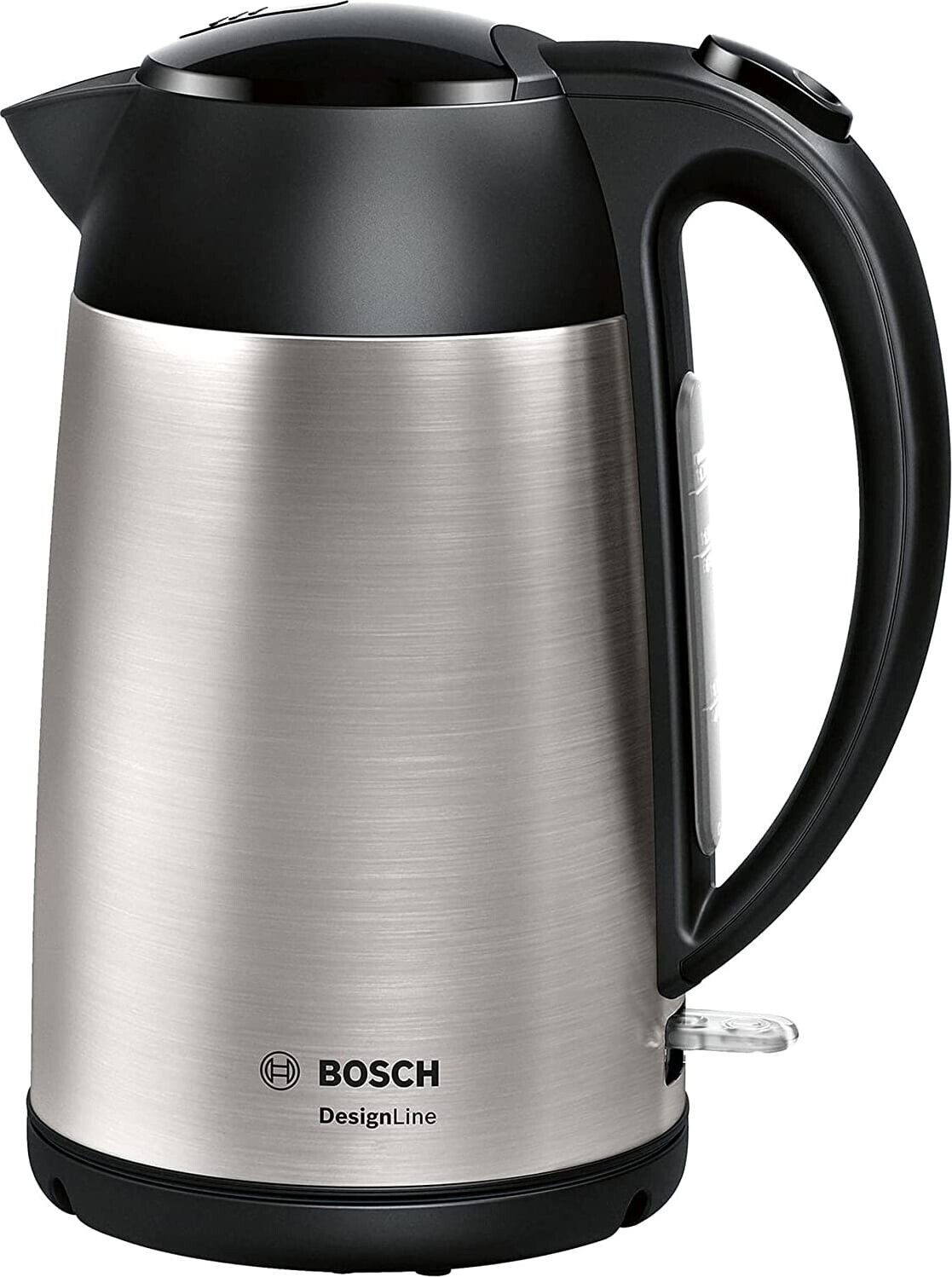 Bosch Bollitore elettrico 2400 Watt Capacità 1.7 Litri Base 360° Inox TWK3P420