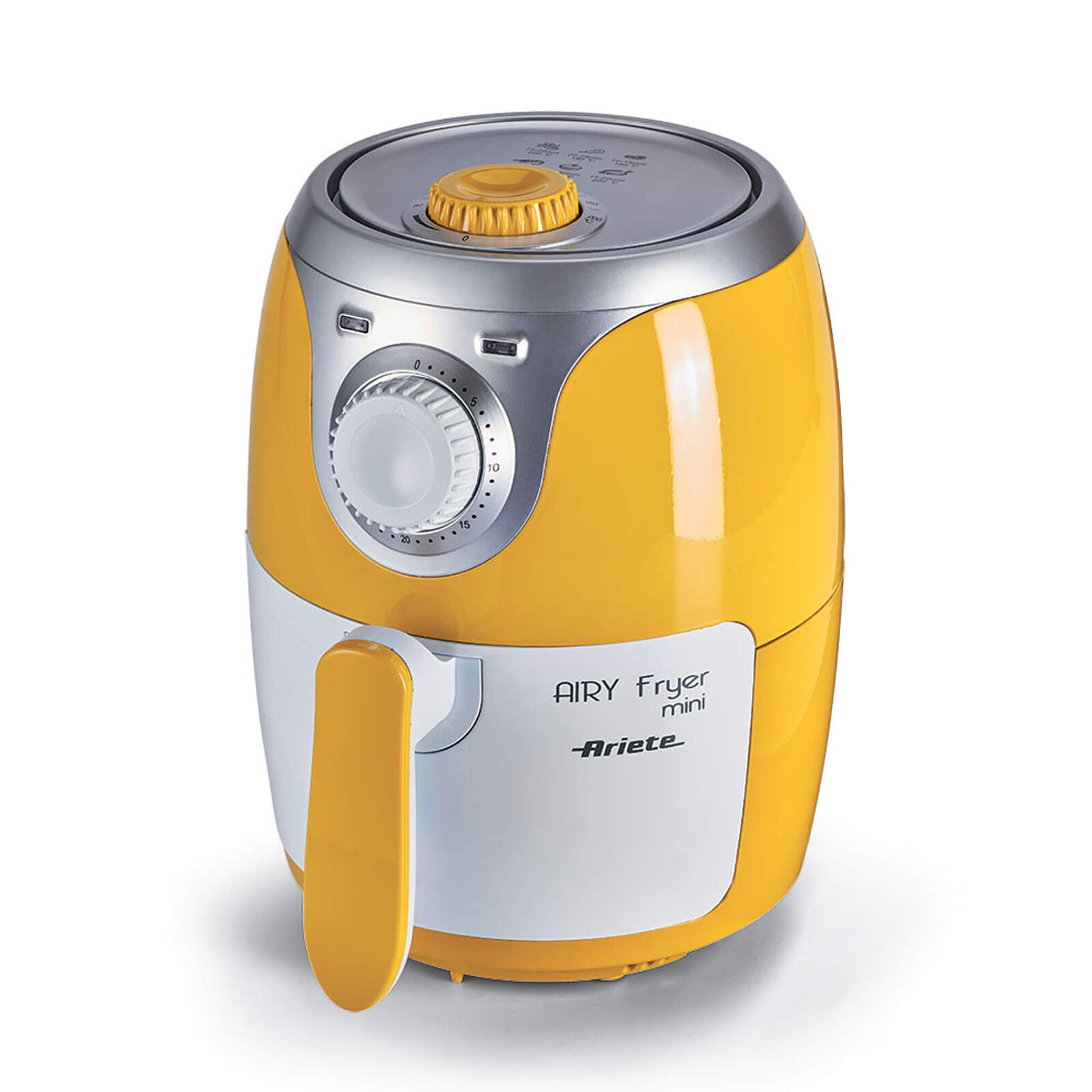 Friggitrice ad aria 2 litri Ariete Airy Fryer Mini Giallo 200° antiaderente