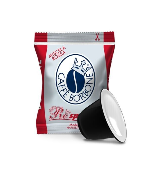 200 CAPSULE BORBONE COMPATIBILI NESPRESSO MISCELA RED ROSSA