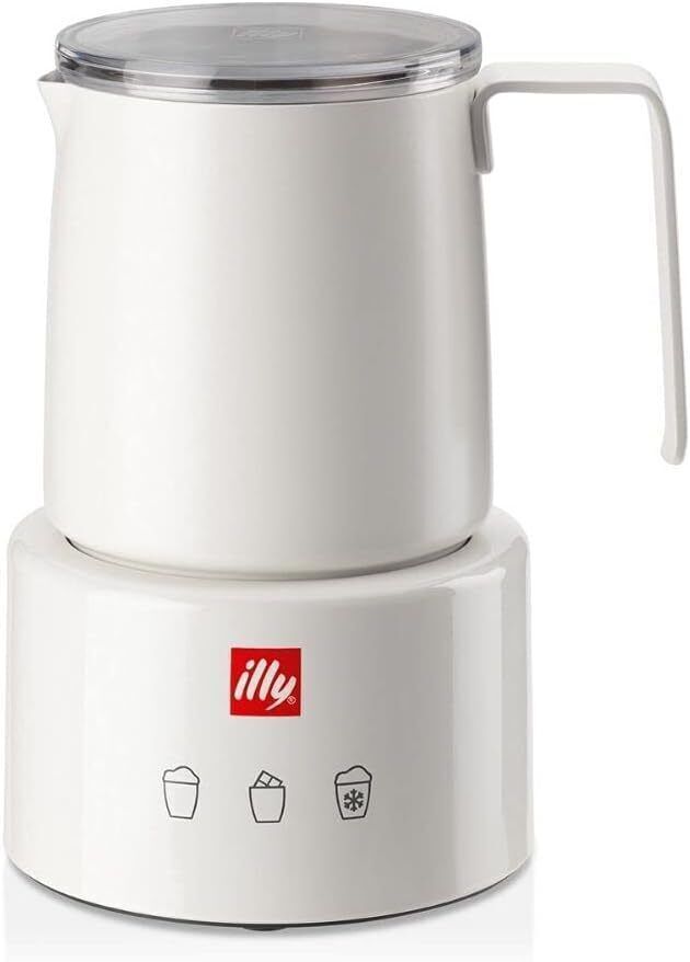 Illy Milk Frother Montalatte Elettrico Per Schiuma Latte Calda E Fredda E Ciocco