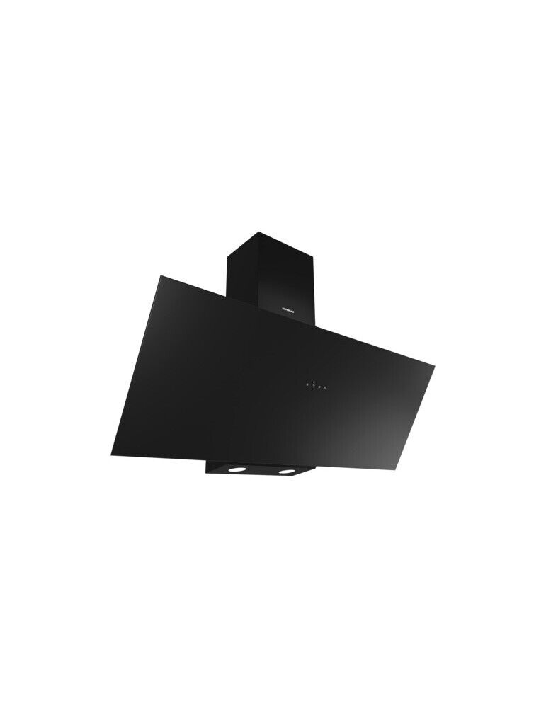 Cappa Cucina Aspirante a Parete 90 cm Classe A Nero 3481.9.733.01 SILVERLINE
