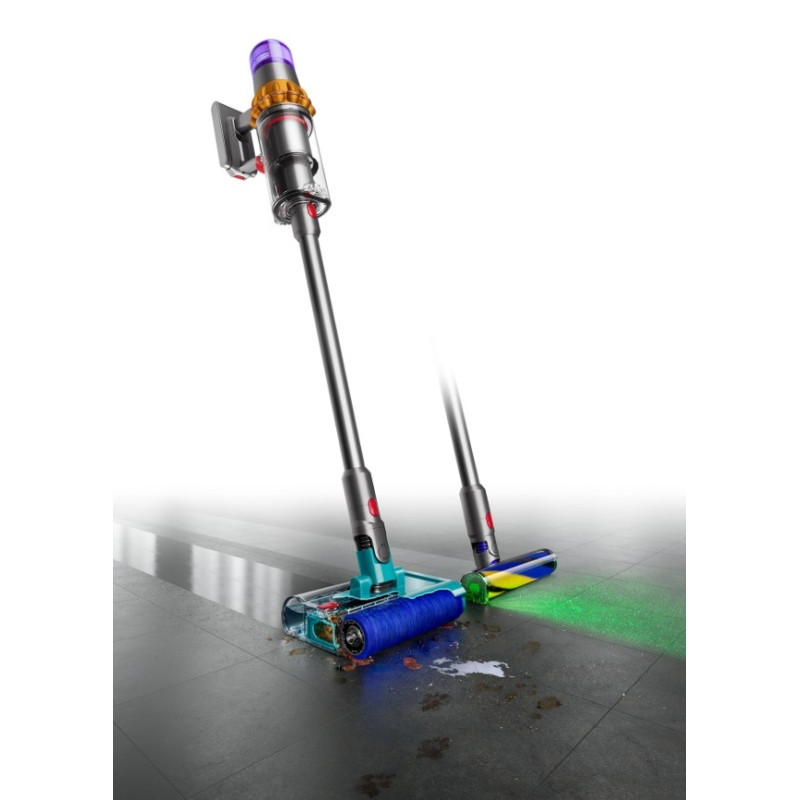 DYSON V15 DETECT SUBMARINE SCOPA ELETTRICA SENZA SACCO GIALLO/NICHEL 448798-01