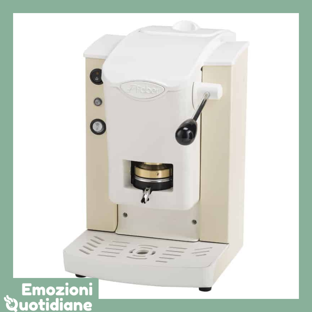 Faber Slot Plast | Macchina caffè a cialde Ese 44mm con pressacialda Ottone