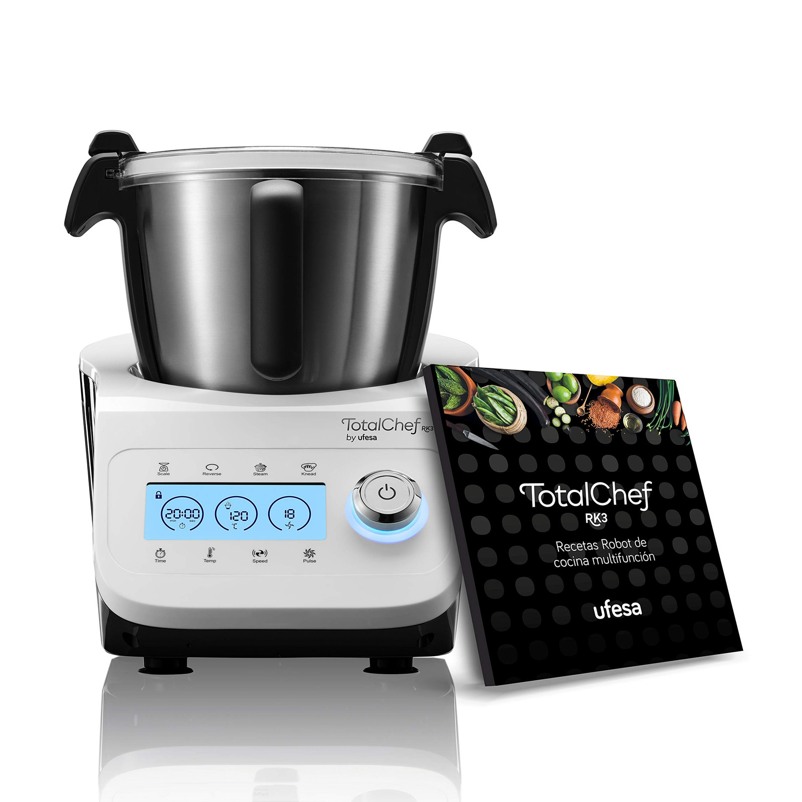 Ufesa - TotalChef RK3, Robot da cucina multifunzione, 30 funzioni, (d4w)