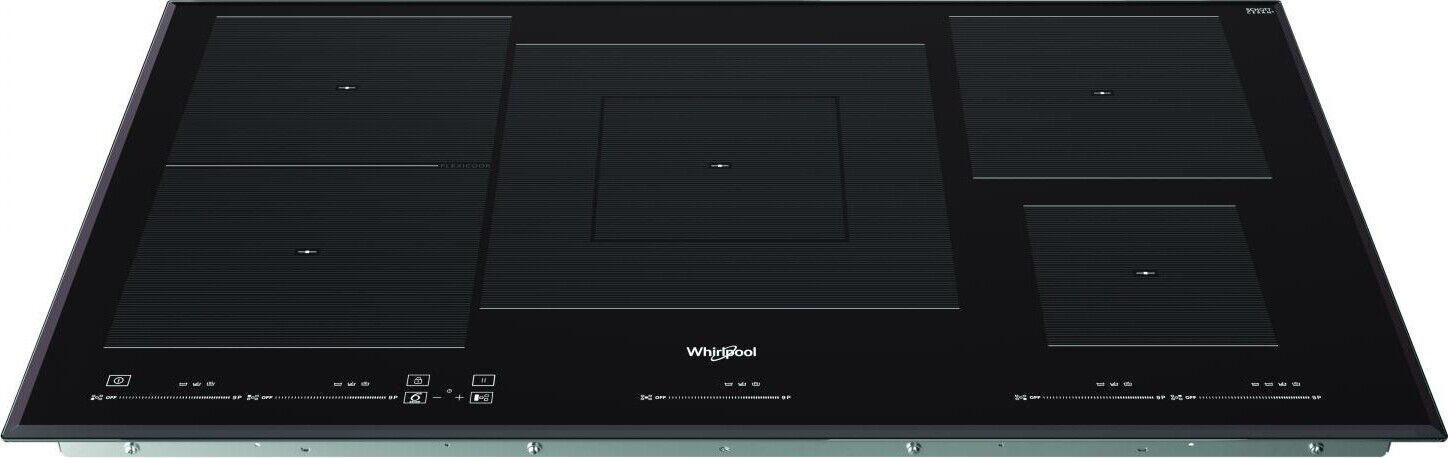 Whirlpool Piano cottura Induzione Elettrico 5 Fuochi 90 cm WT1090BA