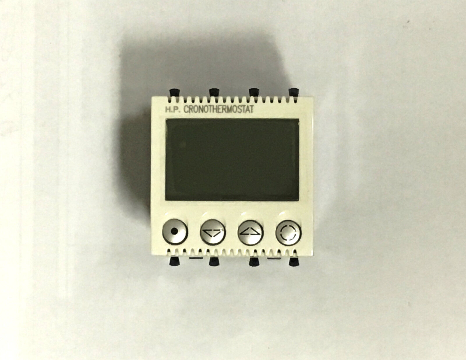 AVE Cronotermostato elettronico 230V BIANCO - Serie DOMUS 100 - 2 MODULI 441CRT