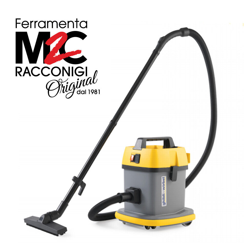 Aspirapolvere GHIBLI & WIRBEL AS 5 EVO FC - 1000 W, 14 lt, 10 mt lunghezza cavo