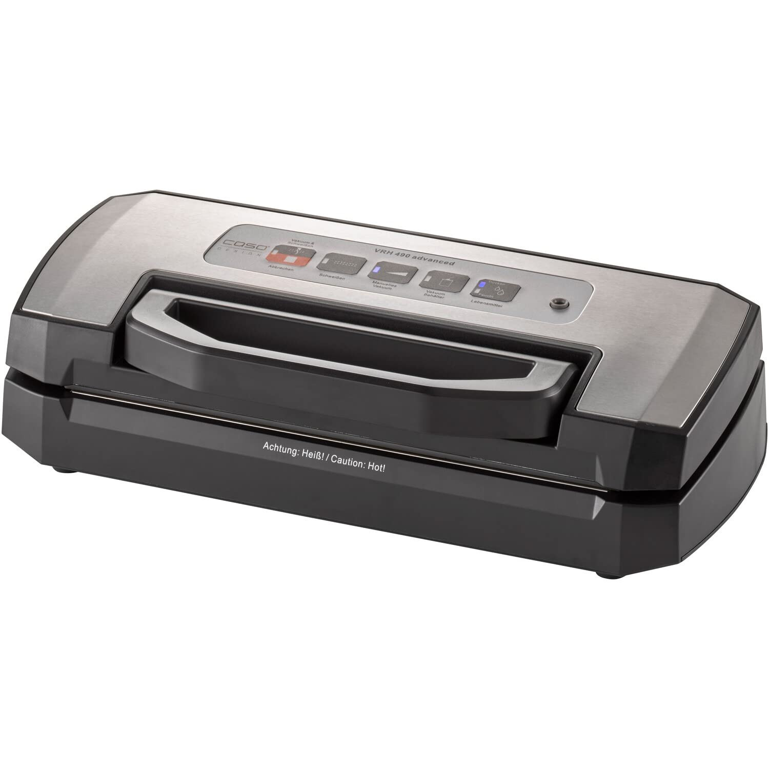 Caso VRH 490 advanced - Vakuumiergerät Silber/Schwarz (H2O)