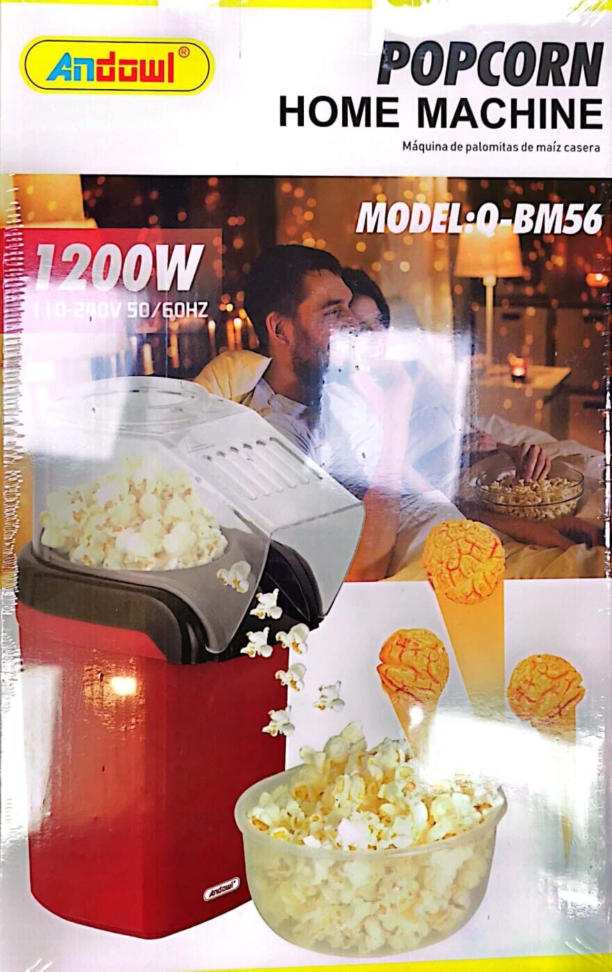MACCHINA PER POPCORN POP CORN 1200W