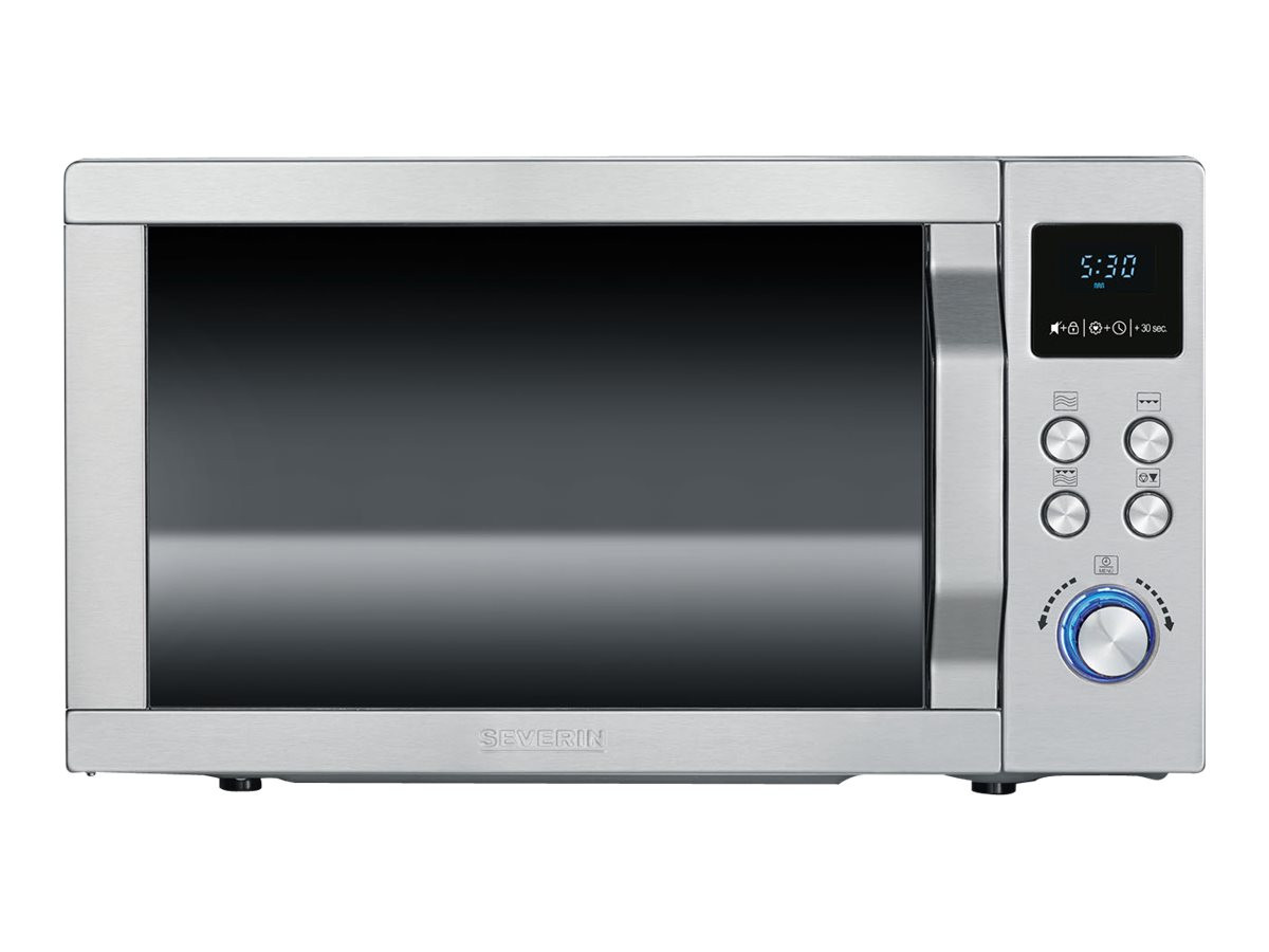 SEVERIN MW 7751 Microwave oven with grill 20 litres 800 W stainless MW 7751
