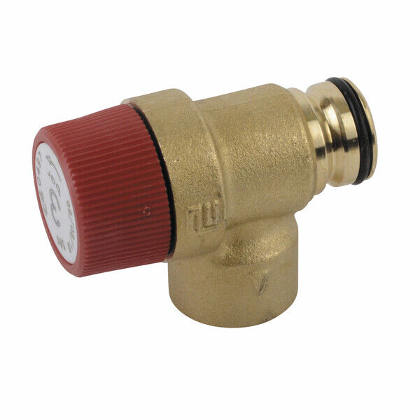 Valvola di Sicurezza 3 Tre Bar Innesto O-R per Baxi 9951170 per caldaia Eco 3 Lu