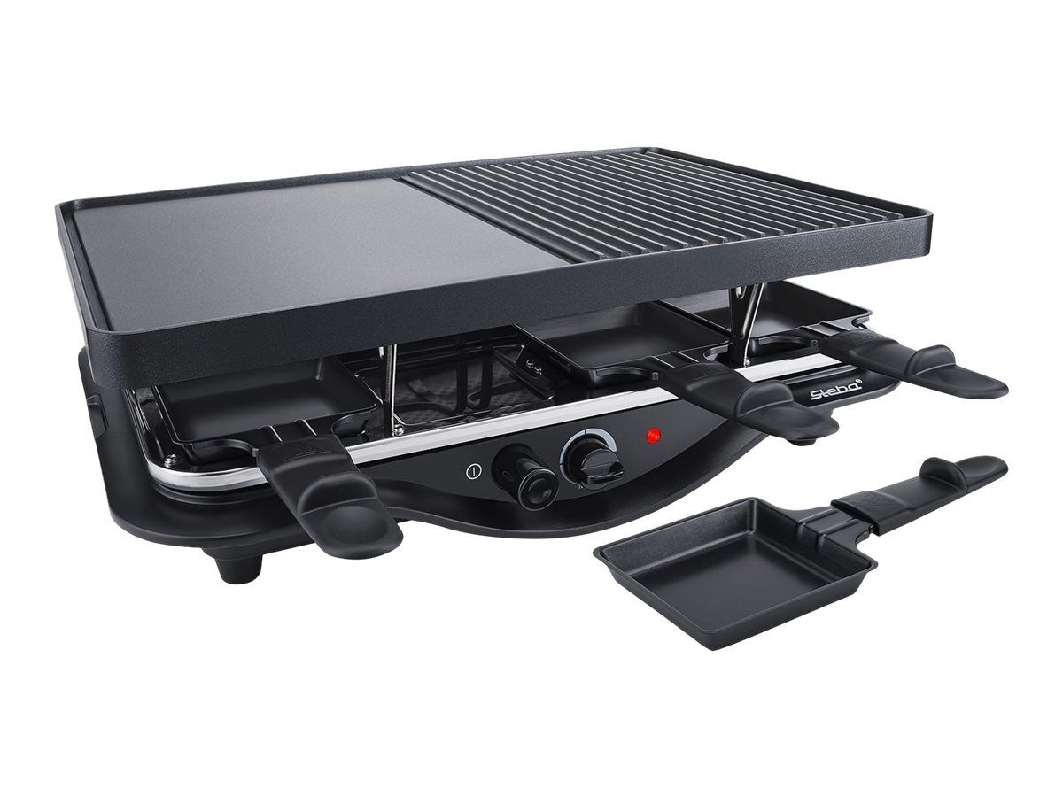 Steba RC 28 Raclette/grill 1.4 kW Cast-raclette RC 28 Raclette 632800