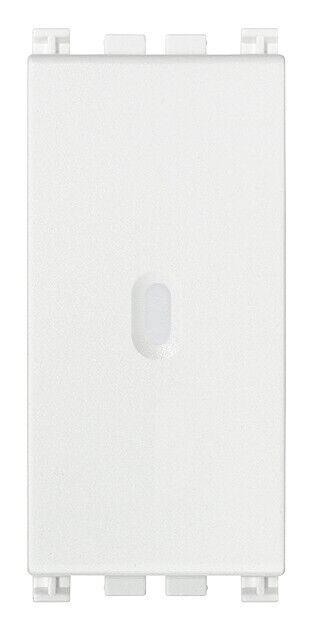 Vimar 19108.B Pulsante 1P NO 10A assiale bianco