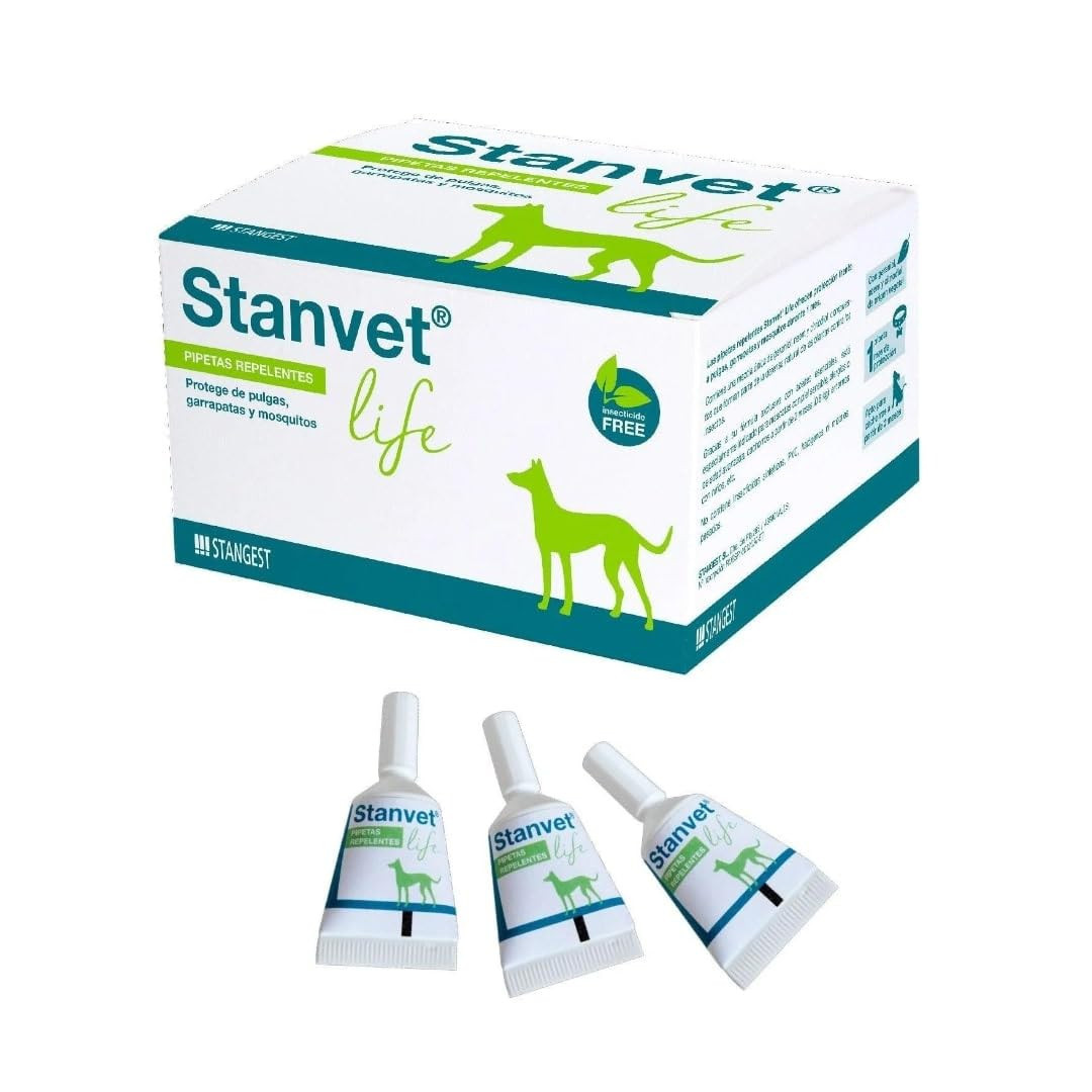Stanvet Pipette Espositore pz Display Units Dog And Cat Life 12 PIPETTES, (U4v)