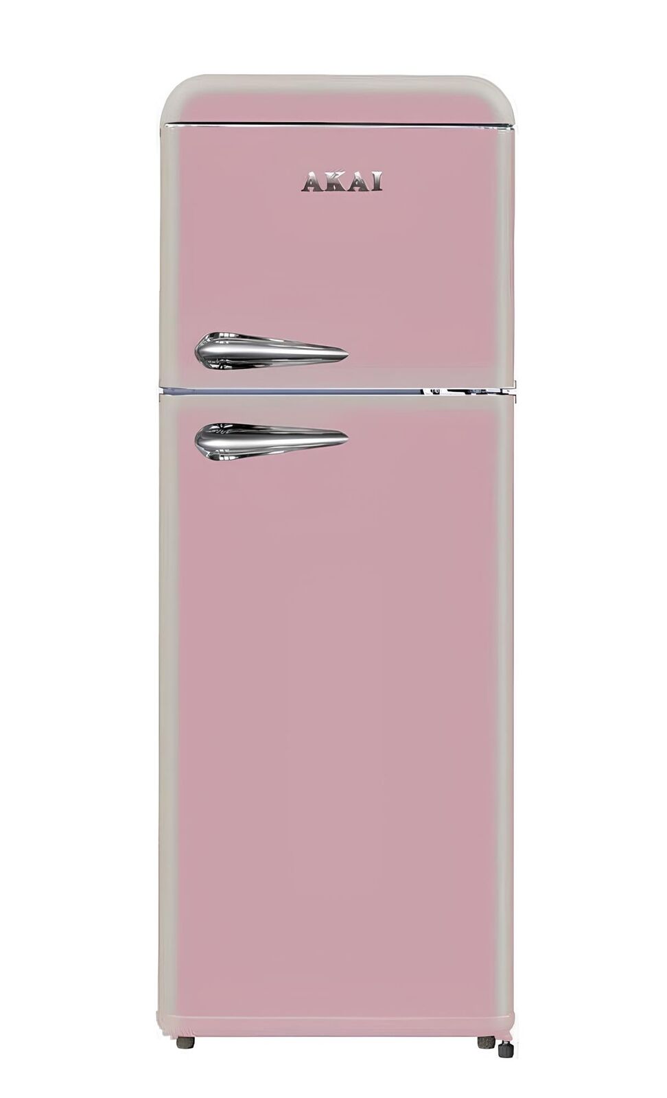 Akai Frigorifero Doppia Porta 240 Litri Classe E Statico Rosa CLASS241KPK